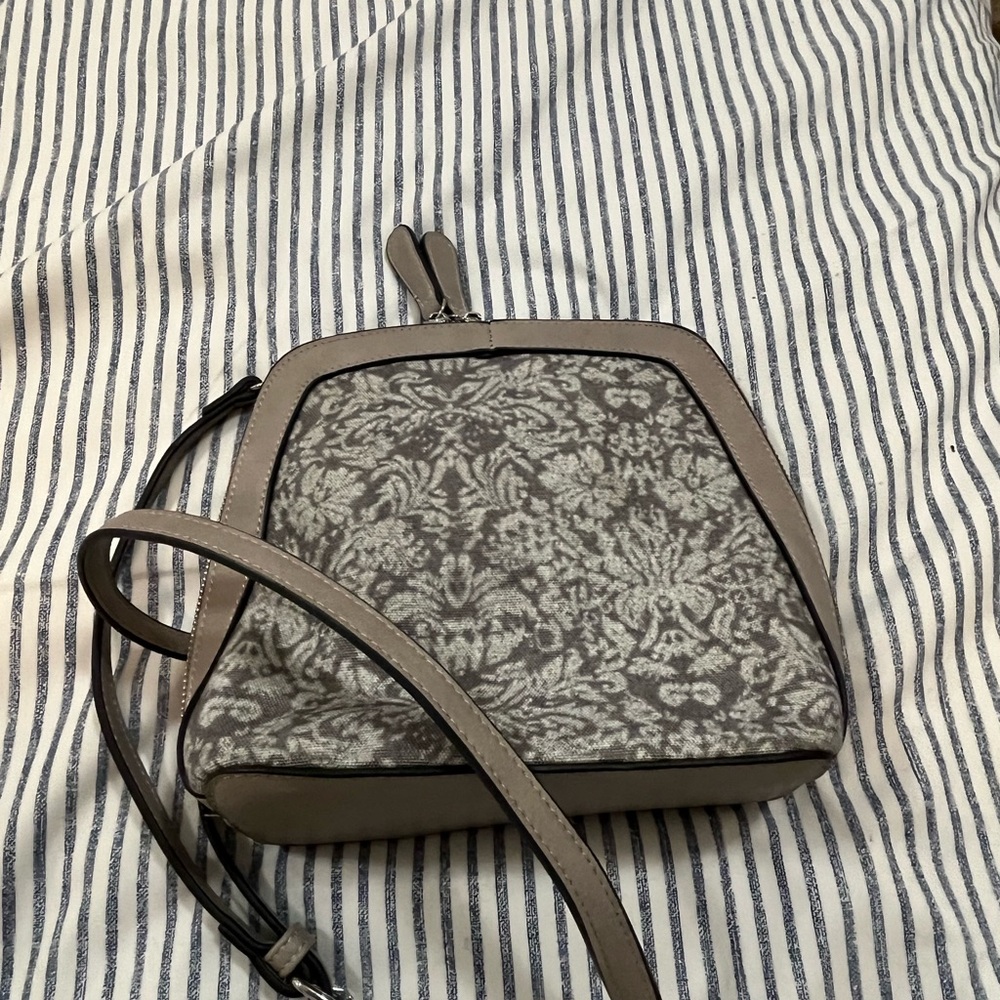 Coco + Carmen Gray Crossbody Bag with Timeless Elegance